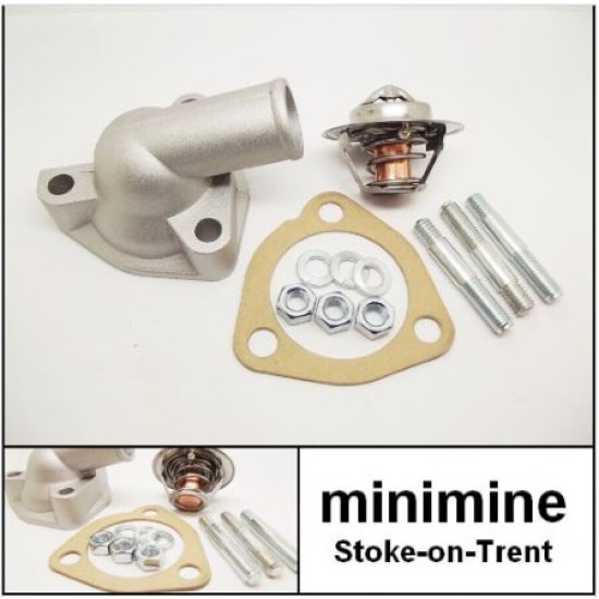 74°C Thermostat & Housing Kit INC. Fittings