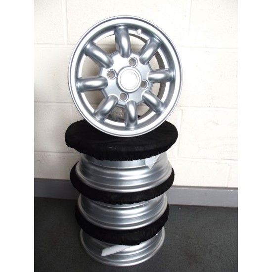 Rover Minilite Style 12" x 4.5" Wheel Set