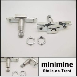 MK1 & MK2 Wiper Wheel Box PAIR INC. CHROME NUTS