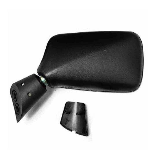 Standard Black Plastic Door Mirror R/H