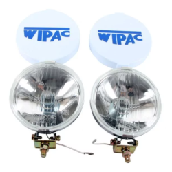 Chrome Wipac Spotlamps with Covers