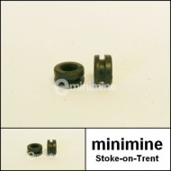 Top Radiator Bracket Rubber Grommet x2