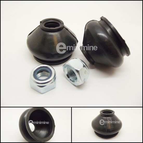 Steering Rack Track Rod End Rubber Boot & Nut Kit gaiter dust cover