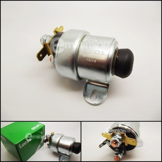 Starter Solenoid Push Button Type 3 Terminal